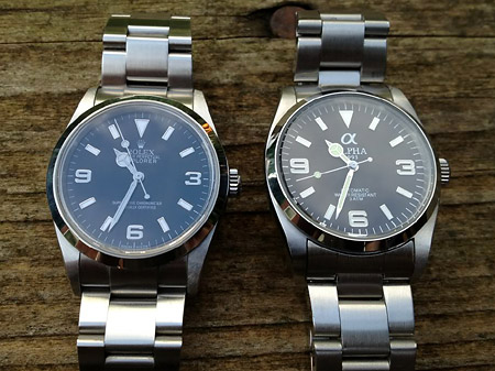 Alpha Explorer Vs Rolex 14270