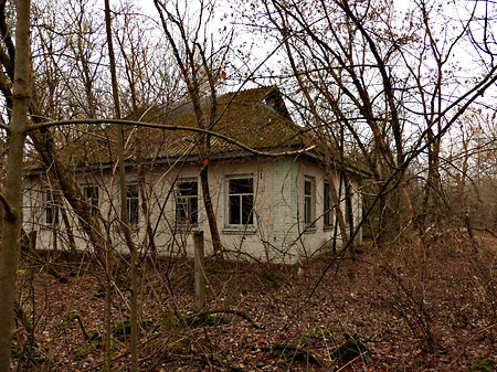 Maison abandonnée Chernobyl