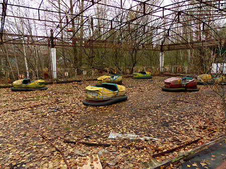 Auto tamponneuses Pripyat