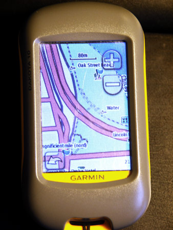 Carte Open StreetMap sur GPS Garmin Dakota 10