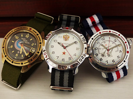 Montres russes Vostok Komandirskie