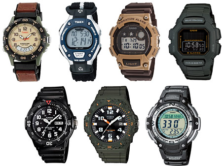 7 Montres tactiques / EDC / outdoor