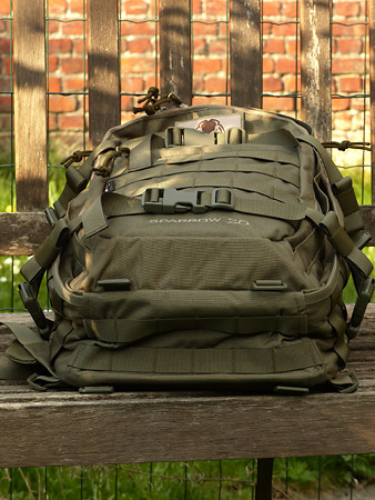 Passants MOLLE sur la bas du sac Wisport Sparrow 20