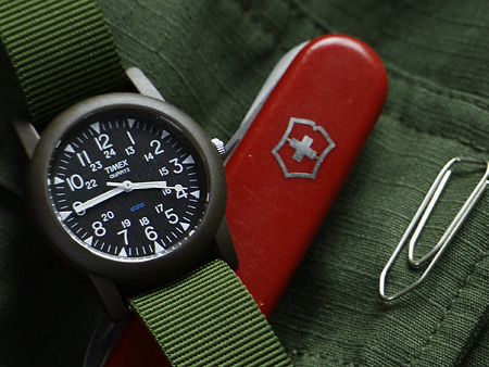 Timex T41711 : la montre de Mc Gyver et de la guerre du Vietnam